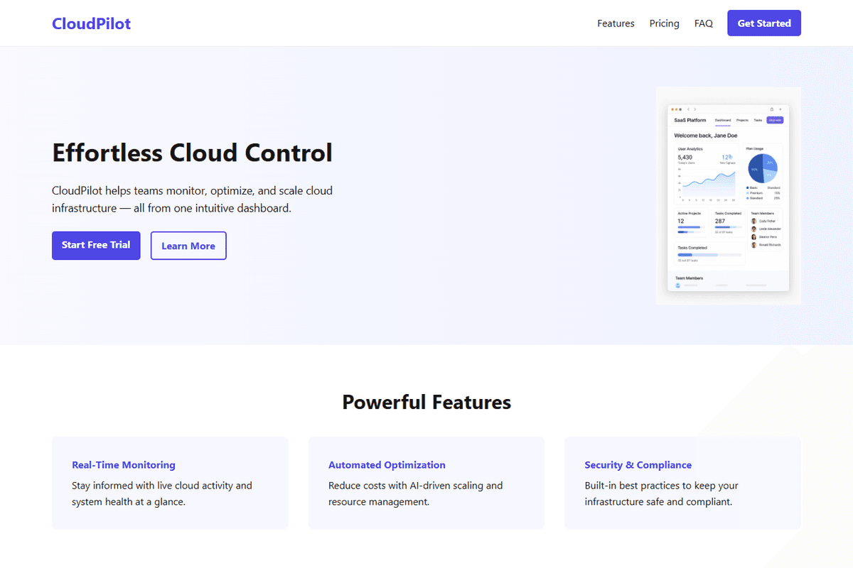 CloudPilot SaaS