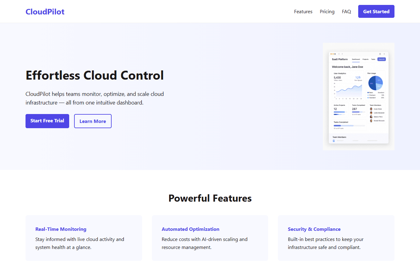 CloudPilot SaaS