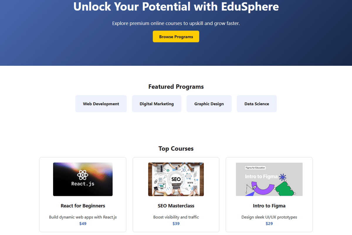 Edu Sphere Education