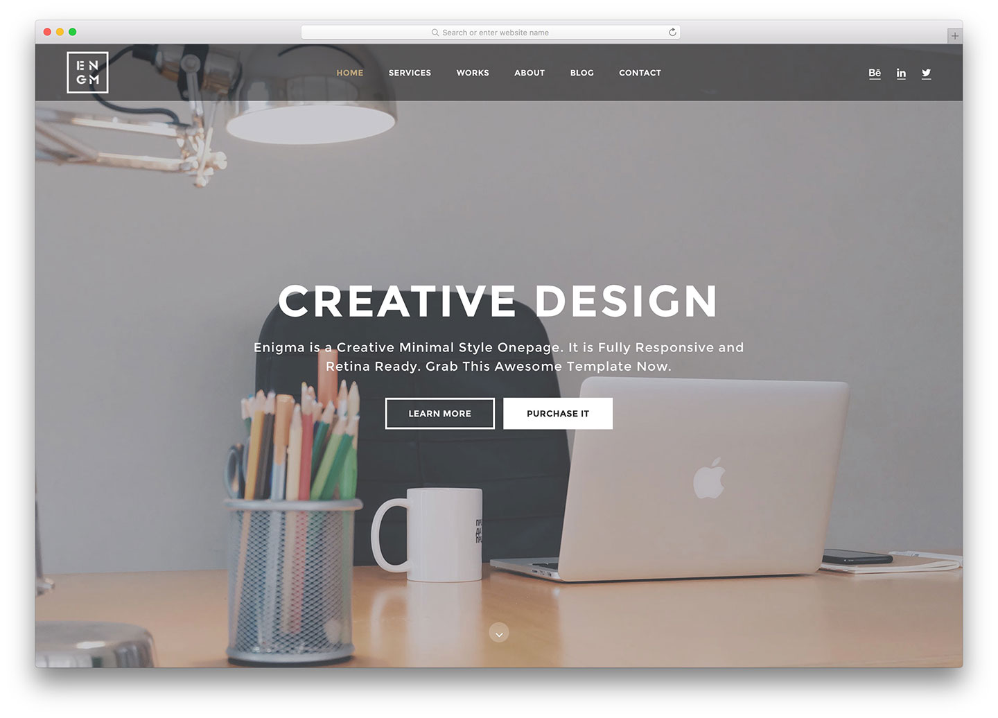 Startup Landing Page project